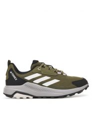 Adidas Trekkingi Terrex Anylander JQ9955 Khaki. Brązowe obuwie sportowe Adidas, z materiału, bez zapięcia, trekkingowe. Za 279.99 zł.