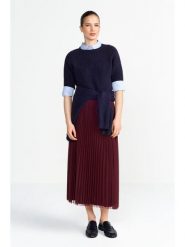 Rich & Royal Spódnica w kolorze bordowym rozmiar: XL. Czerwone spódnice Rich & Royal, na co dzień, xl, bez wzorów, maxi, proste. Za 239.95 zł.