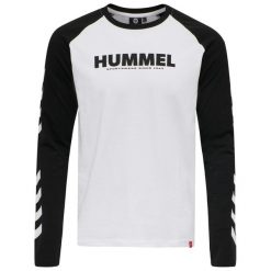 Koszulka z długim rękawem Hummel Legacy Blocked. Szare bluzki Hummel, xs, bez wzorów, sportowe, bez kołnierzyka, bez ramiączek. Za 144.50 zł.