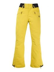 Burton Spodnie narciarskie "Marcy High Rise 2L Stretch" w kolorze żółtym rozmiar: XS. Żółte spodnie dresowe Burton, l, bez wzorów, z materiału. Za 281.10 zł.