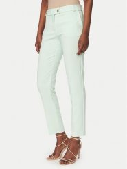 Rinascimento Spodnie materiałowe CFC0128638003 Zielony Slim Fit. Zielone spodnie materiałowe Rinascimento, xs, bez wzorów, z materiału. Za 399.99 zł.