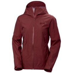 Damska kurtka wodoodporna Helly Hansen Verglas Infinity 2.0. Czerwone kurtki narciarskie Helly Hansen, s, bez wzorów, z materiału, bez kaptura, narciarskie. Za 1,238.00 zł.