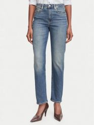 Tommy Hilfiger Jeansy Harlow WW0WW52184 Niebieski Slim Fit. Niebieskie jeansy TOMMY HILFIGER, bez wzorów. Za 440.99 zł.