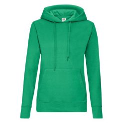 Bluza Damska Z Kapturem. Zielone bluzy FRUIT OF THE LOOM, xl, bez wzorów, z kapturem. Za 98.99 zł.
