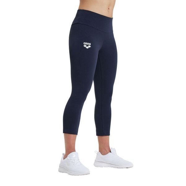 Damskie legginsy Arena TE. Niebieskie legginsy Arena, l, bez wzorów, z bawełny, z podwyższonym stanem. Za 190.00 zł.