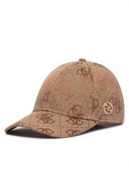 Guess Czapka z daszkiem AW5625 POL01 Brązowy. Brązowe czapki Guess, z aplikacjami, z poliesteru. Za 194.99 zł.