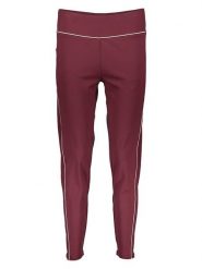 Copenhagen Studios Legginsy sportowe w kolorze bordowym rozmiar: S. Czerwone legginsy Copenhagen Studios, s, bez wzorów, z materiału, z podwyższonym stanem. Za 54.95 zł.