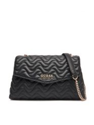 Guess Torebka Melisandra HWQG96 53210 Czarny. Czarne torebki klasyczne Guess, z aplikacjami, ze skóry, bez dodatków. Za 639.99 zł.