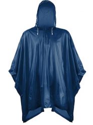 Impliva Ponczo przeciwdeszczowe w kolorze niebieskim rozmiar: onesize. Niebieskie kurtki sportowe Impliva, bez wzorów, z materiału, bez kaptura, outdoorowe. Za 41.59 zł.