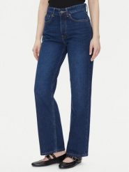 Pepe Jeans Jeansy Robyn PL204901 Niebieski Straight Fit. Niebieskie jeansy Pepe Jeans, bez wzorów. Za 249.99 zł.