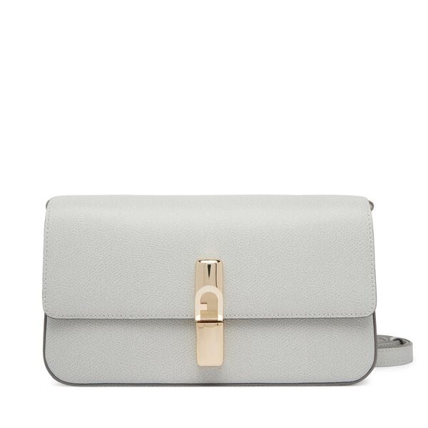 Torebka Furla. Niebieskie listonoszki Furla, bez wzorów, bez dodatków. Za 835.99 zł.