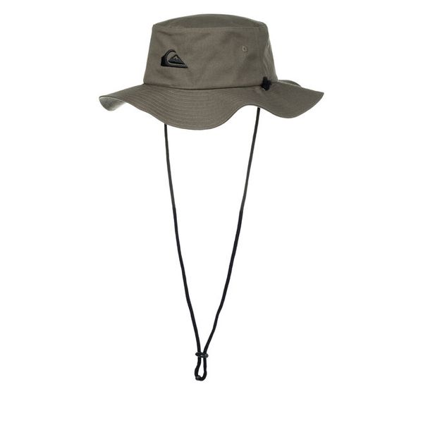 Kapelusz Quiksilver. Zielone kapelusze Quiksilver, bez wzorów. Za 109.99 zł.