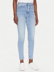 Calvin Klein Jeans Jeansy J20J225141 Niebieski Skinny Fit. Niebieskie jeansy Calvin Klein Jeans, bez wzorów. Za 379.99 zł.