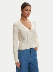 ONLY Kardigan Mist 15363392 Beżowy Slim Fit. Brązowe kardigany Only, s, bez wzorów, z syntetyku. Za 129.99 zł.