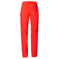 Spodnie z odpinanymi nogawkami dla kobiet VAUDE Farley Stretch ZO II. Brązowe spodnie sportowe Vaude, na lato, bez wzorów, trekkingowe. Za 608.35 zł.