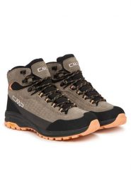 CMP Trekkingi Vertyx Mid Wmn Wp 3Q17286 Beżowy ciemny. Brązowe trekkingi CMP, ze skóry, trekkingowe. Za 689.99 zł.