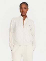 Guess Bluza V5YQ07 K0282 Écru Regular Fit. Bluzy sportowe Guess, xxs, z aplikacjami, bez kaptura. Za 329.99 zł.