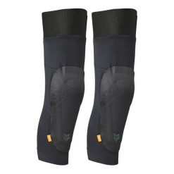 Ochraniacze na kolana Fox Launch Elite Knee Guard. Czarne spodnie sportowe FOX, s, bez wzorów, rowerowe. Za 655.99 zł.