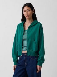 GAP Bluza w kolorze zielonym rozmiar: XL. Zielone bluzy GAP, xl, bez wzorów, bez kaptura. Za 146.28 zł.