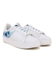 Goby Sneakersy w kolorze biało-niebieskim rozmiar: 39. Białe trampki Goby, bez wzorów, bez zapięcia. Za 260.99 zł.