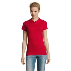 Damska Koszulka Polo Perfect. Czerwone koszulki polo SOL'S, bez wzorów, bez ramiączek. Za 75.99 zł.