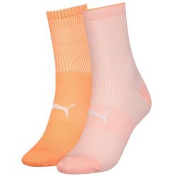 Skarpety damskie Puma Sock Structure 2 pary. Brązowe skarpety Puma, bez wzorów. Za 37.77 zł.