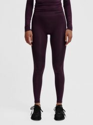 Damskie legginsy bezszwowe z wysokim stanem Hummel Shaping. Czerwone legginsy Hummel, na jesień, s, bez wzorów, z dzianiny, z podwyższonym stanem, na fitness i siłownię. Za 168.00 zł.