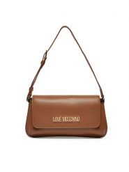 LOVE MOSCHINO Torebka JC4058PP1MLO0201 Brązowy. Brązowe torebki klasyczne Love Moschino, bez wzorów, ze skóry, bez dodatków. Za 369.99 zł.