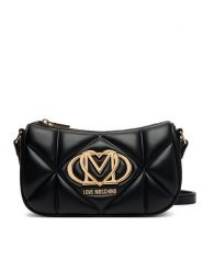 LOVE MOSCHINO Torebka JC4083PP1NLC0000 Czarny. Czarne listonoszki Love Moschino, bez wzorów, ze skóry, bez dodatków. Za 879.99 zł.