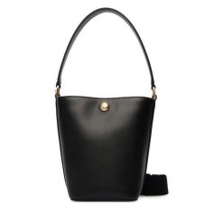 Torebka Lacoste. Czarne torebki klasyczne Lacoste, bez wzorów, bez dodatków. Za 835.99 zł.