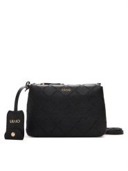 Liu Jo Torebka Ecs S Crossbody AF5072 E0538 Czarny. Czarne listonoszki Liu Jo, bez wzorów, ze skóry, bez dodatków. Za 489.99 zł.