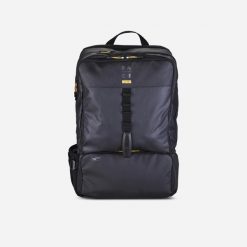 Torba transportowa rowerowa Rockrider Race Lite. Czarne torby na laptopa ROCKRIDER, bez wzorów, z materiału. Za 289.99 zł.