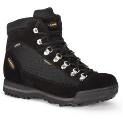 Buty trekkingowe Aku Ultra Light Micro GTX WS z Vibram i GORE-TEX. Czarne trekkingi Aku, z gore-texu, za kostkę, trekkingowe. Za 829.00 zł.