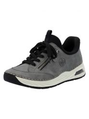Rieker Sneakersy w kolorze szarym rozmiar: 38. Szare trampki Rieker, bez wzorów, bez zapięcia. Za 179.95 zł.