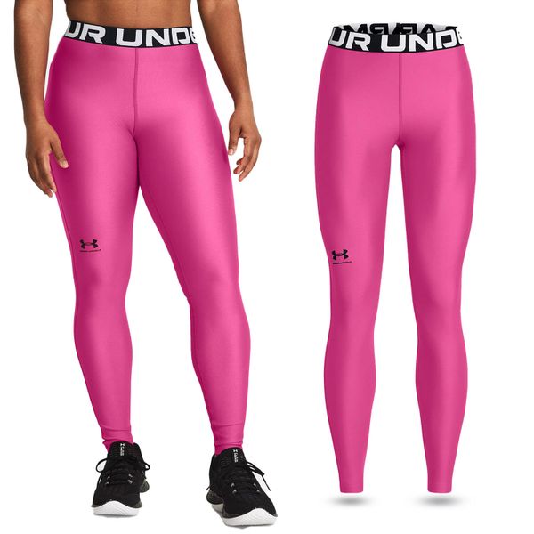 Legginsy treningowe damskie damskie UNDER ARMOUR szybkoschnące termoaktywne. Czerwone legginsy Under Armour, xs, bez wzorów. Za 159.99 zł.