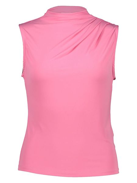 Pieces Top w kolorze jasnoróżowym rozmiar: XL. Różowe bluzki Pieces, xl, bez wzorów, bez kołnierzyka, bez ramiączek. Za 75.34 zł.