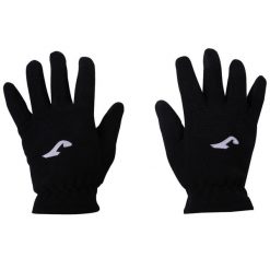 Rękawice do piłki nożnej dla dorosłych Joma Polar. Czarne rękawiczki Joma, bez wzorów, z polaru, sportowe. Za 39.99 zł.