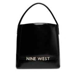 Torebka Nine West. Czarne torebki klasyczne Nine West, bez wzorów, bez dodatków. Za 329.99 zł.