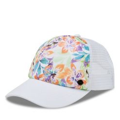 Czapka Roxy. Białe czapki Roxy, bez wzorów. Za 129.99 zł.