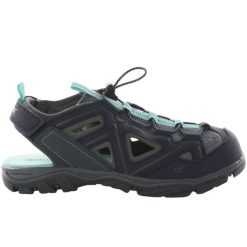 Sandały turystyczne damskie Regatta Westshore II. Niebieskie obuwie sportowe Regatta, bez zapięcia, trekkingowe. Za 175.84 zł.