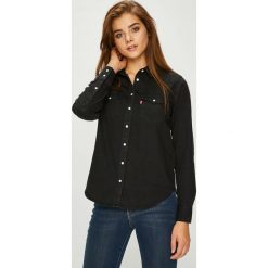 Levi's - Koszula. Czarne koszule Levi's®, l, bez wzorów, z bawełny, casualowe, bez kołnierzyka, bez ramiączek. W wyprzedaży za 199.90 zł.