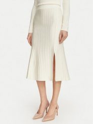 Marciano Guess Spódnica midi G6YD09 Z1061 Kremowy Regular Fit. Białe spódnice Marciano Guess, m, z aplikacjami, z wiskozy, midi. Za 589.99 zł.