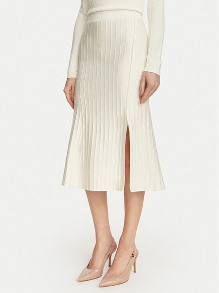 Marciano Guess Spódnica midi G6YD09 Z1061 Kremowy Regular Fit. Białe spódnice Marciano Guess, xl, z aplikacjami, z wiskozy, midi. Za 589.99 zł.