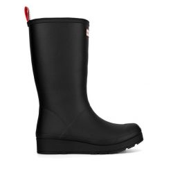 Kalosze Hunter. Czarne kalosze Hunter, bez wzorów. Za 429.99 zł.