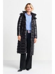 Rich & Royal Płaszcz pikowany w kolorze czarnym rozmiar: 40. Czarne płaszcze Rich & Royal, bez wzorów, bez kaptura. Za 506.32 zł.