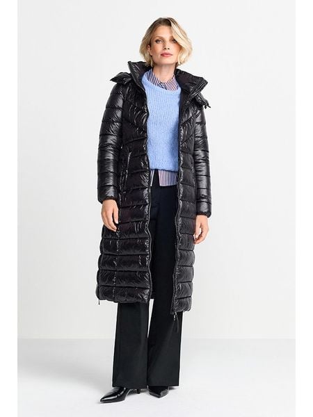 Rich & Royal Płaszcz pikowany w kolorze czarnym rozmiar: 38. Czarne płaszcze Rich & Royal, bez wzorów, bez kaptura. Za 480.90 zł.