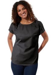 WITT WEIDEN Bluzka w kolorze czarnym rozmiar: 48. Czarne bluzki WITT WEIDEN, bez wzorów, bez kołnierzyka, bez ramiączek. Za 34.99 zł.