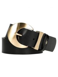 Wojas Skórzany pasek w kolorze czarnym rozmiar: 90. Czarne paski Wojas, bez wzorów, z materiału. Za 74.95 zł.