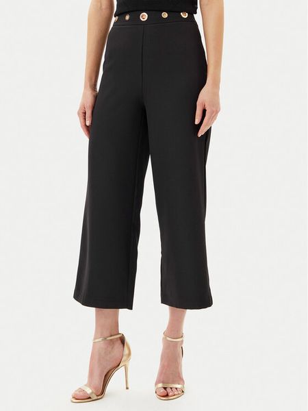 Artigli Spodnie materiałowe ACPA000746 Czarny Regular Fit. Czarne spodnie materiałowe Artigli, bez wzorów, z bawełny. Za 189.99 zł.