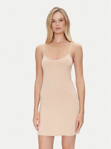 Ysabel Mora Halka 19964 Beżowy. Brązowe koszule nocne YSABEL MORA, s, bez wzorów, z syntetyku, bez ramiączek. Za 99.99 zł.